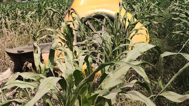 Se cae helicóptero de la CFE en Morelos