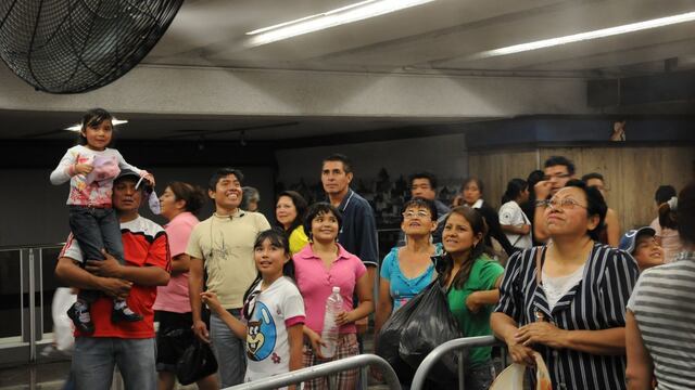 Ventilador en el Metro
