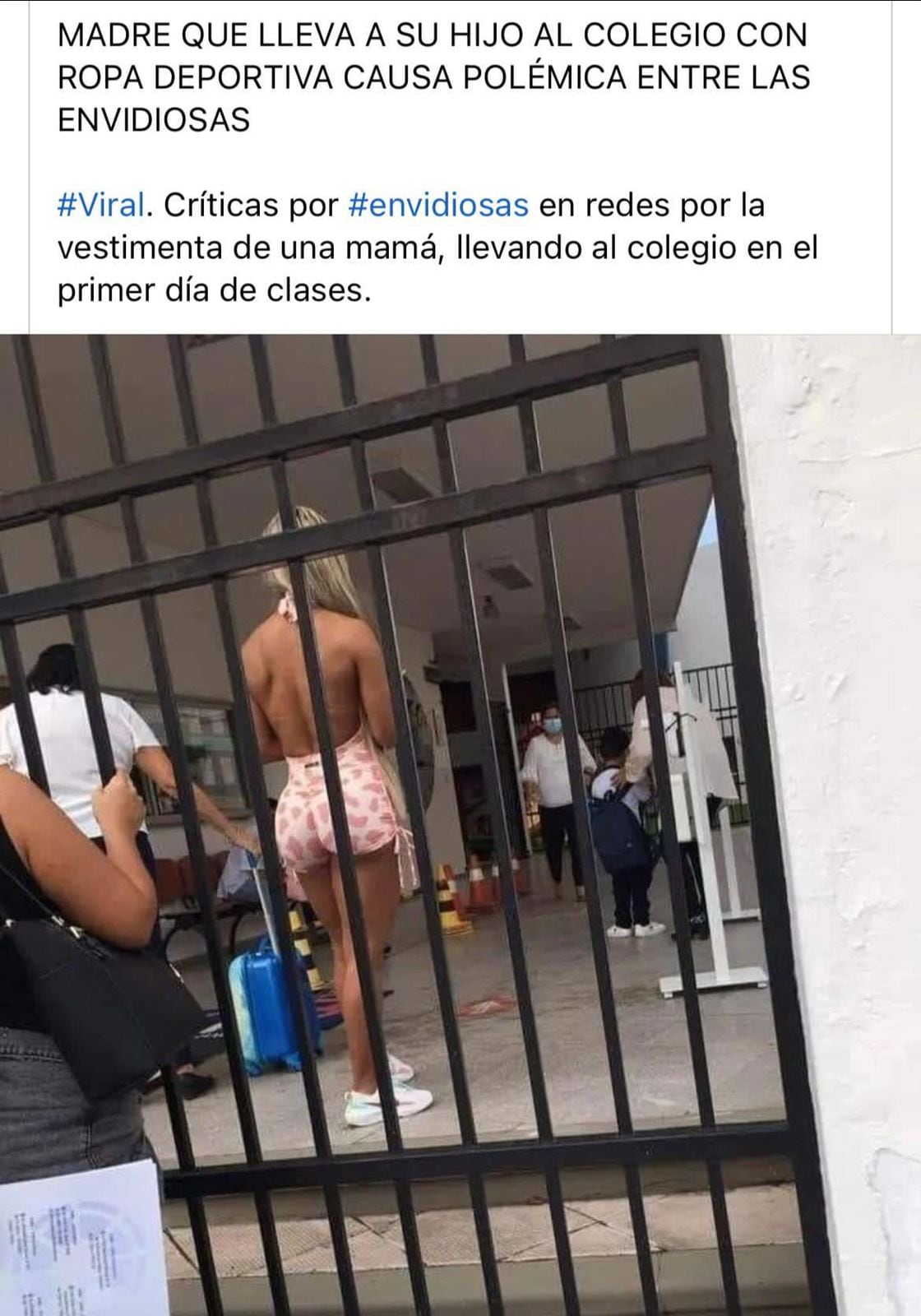 Usuarios apoyan a mamá fitness