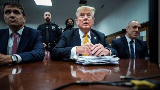 Se encontró culpable a Donald Trump de un total de 34 cargos