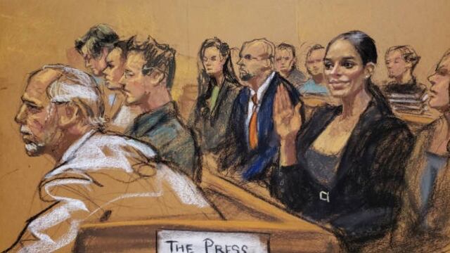 Emma Coronel en juicio de El Chapo. Angustia.