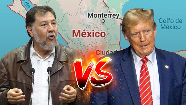 Gerardo Fernández Noroña señala que Donald Trump excede las facultades territoriales de Estados Unidos