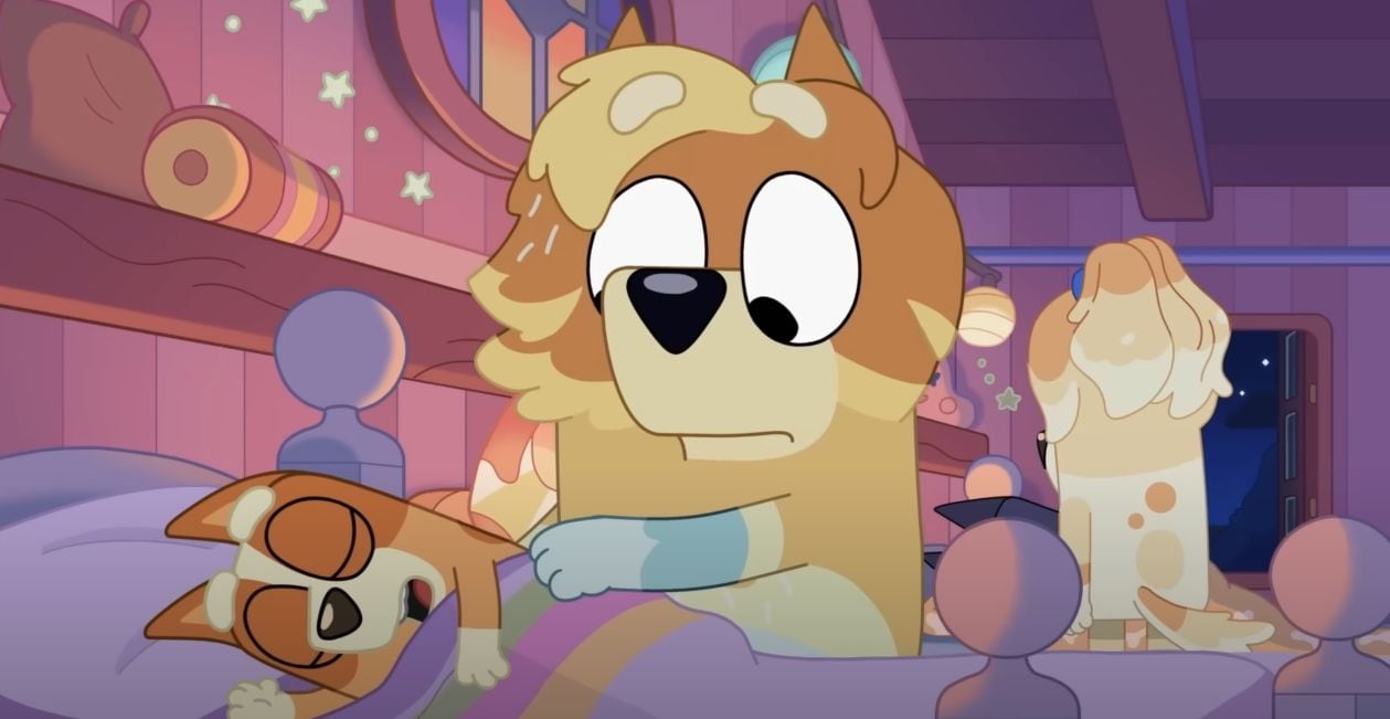Bluey hora de dormir