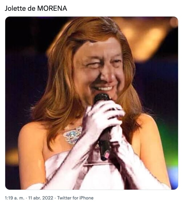 Meme de Jolette y la consulta ciudadana