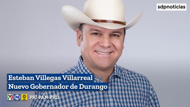 Esteban Villegas Villarreal es el virtual ganador de las elecciones en Durango del 5 de junio de 2022