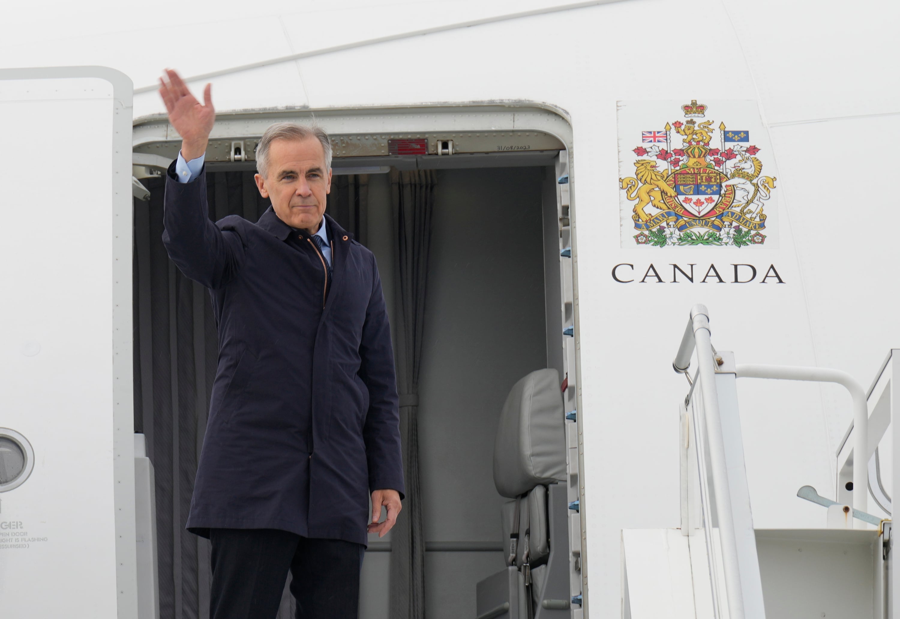 El primer ministro de Canadá, Mark Carney