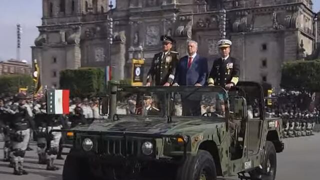 Hoy 16 septiembre, se está llevando a cabo el desfile militar en vivo; el cual ya inició y el presidente AMLO acaba de pasar lista a las tropas que desfilarán
