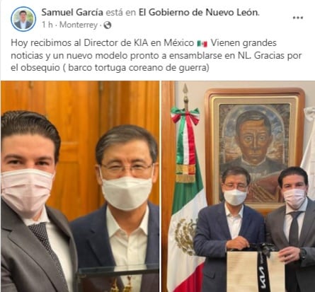 Samuel García y KIA
