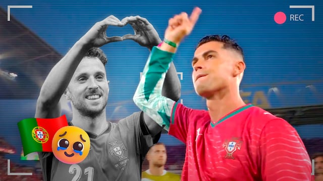 El emotivo homenaje de Cristiano Ronaldo a Diogo Jota tras el triunfo de Portugal