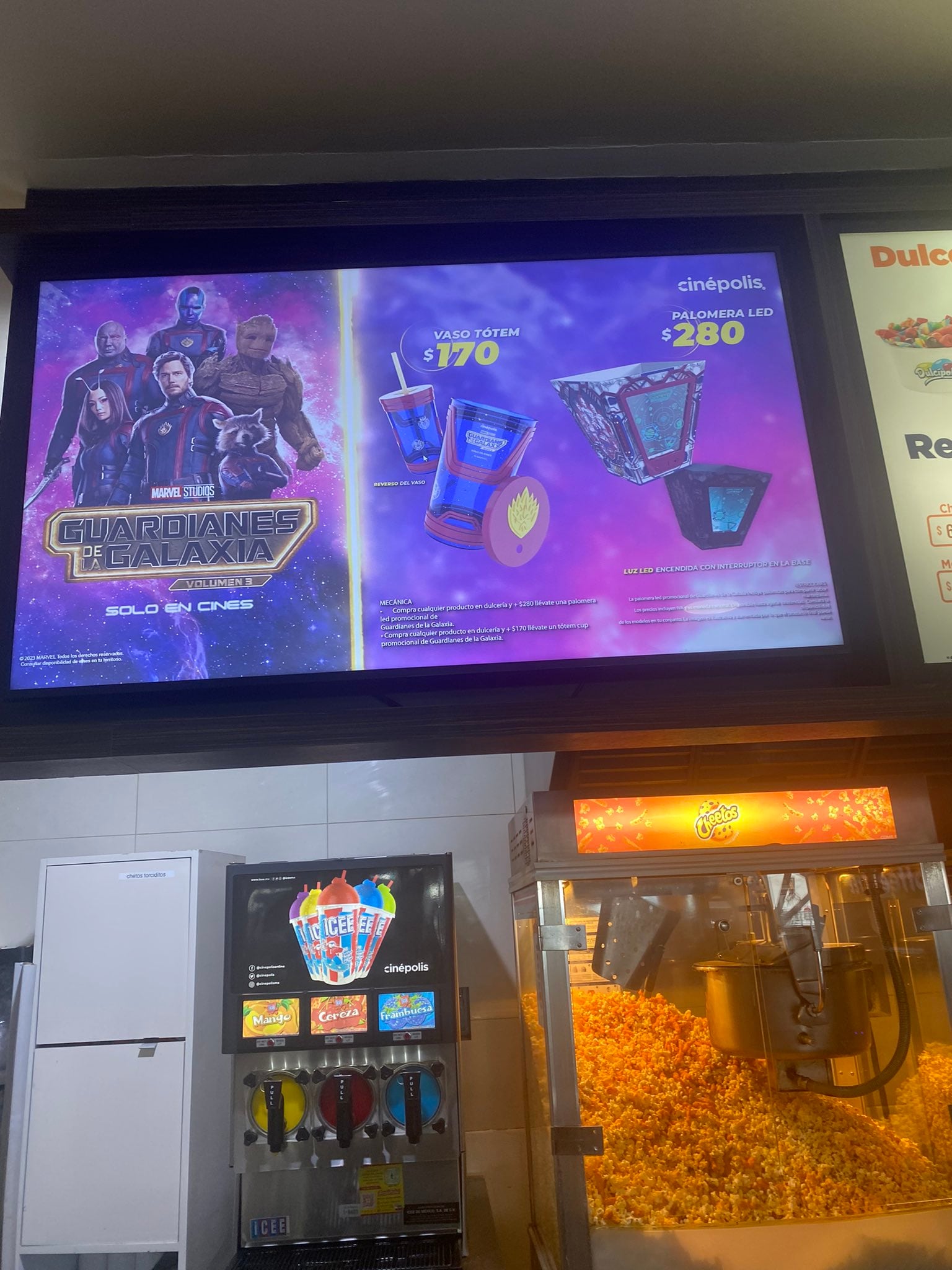 Palomera Guardianes de la Galaxia 3