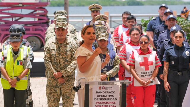 Mara Lezama arranca Operativo de Seguridad Vacacional