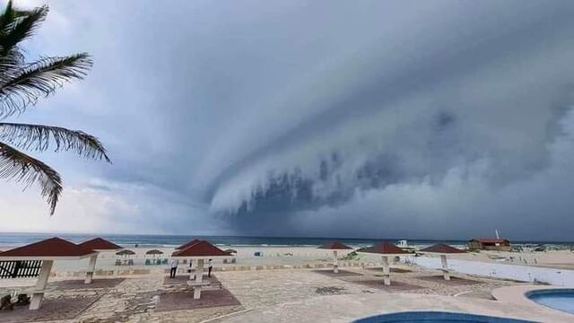 NUBES CINTURÓN EN TAMPICO