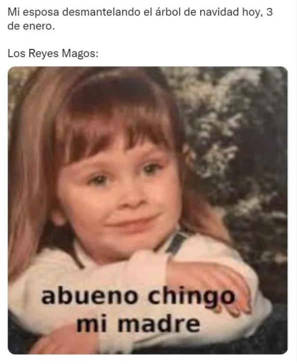 Meme de los Reyes Magos