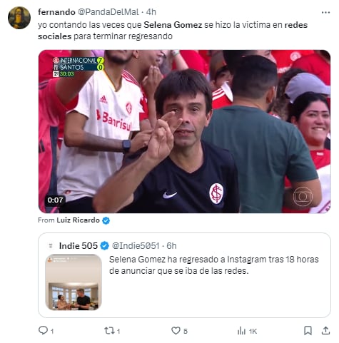 Memes por el retiro de Selena Gómez