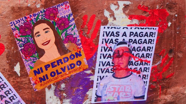 Protesta por el feminicidio de Jessica González Villaseñor