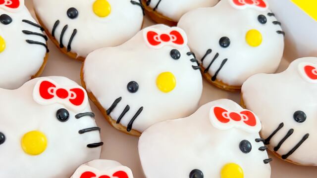 Donas de Hello Kitty de Krispi Kreme