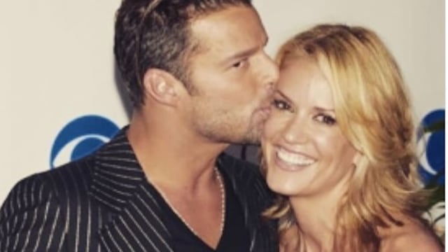 Ricky Martín y Rebecca de Alba