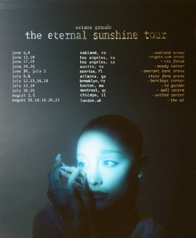 Ariana Grande anuncia gira