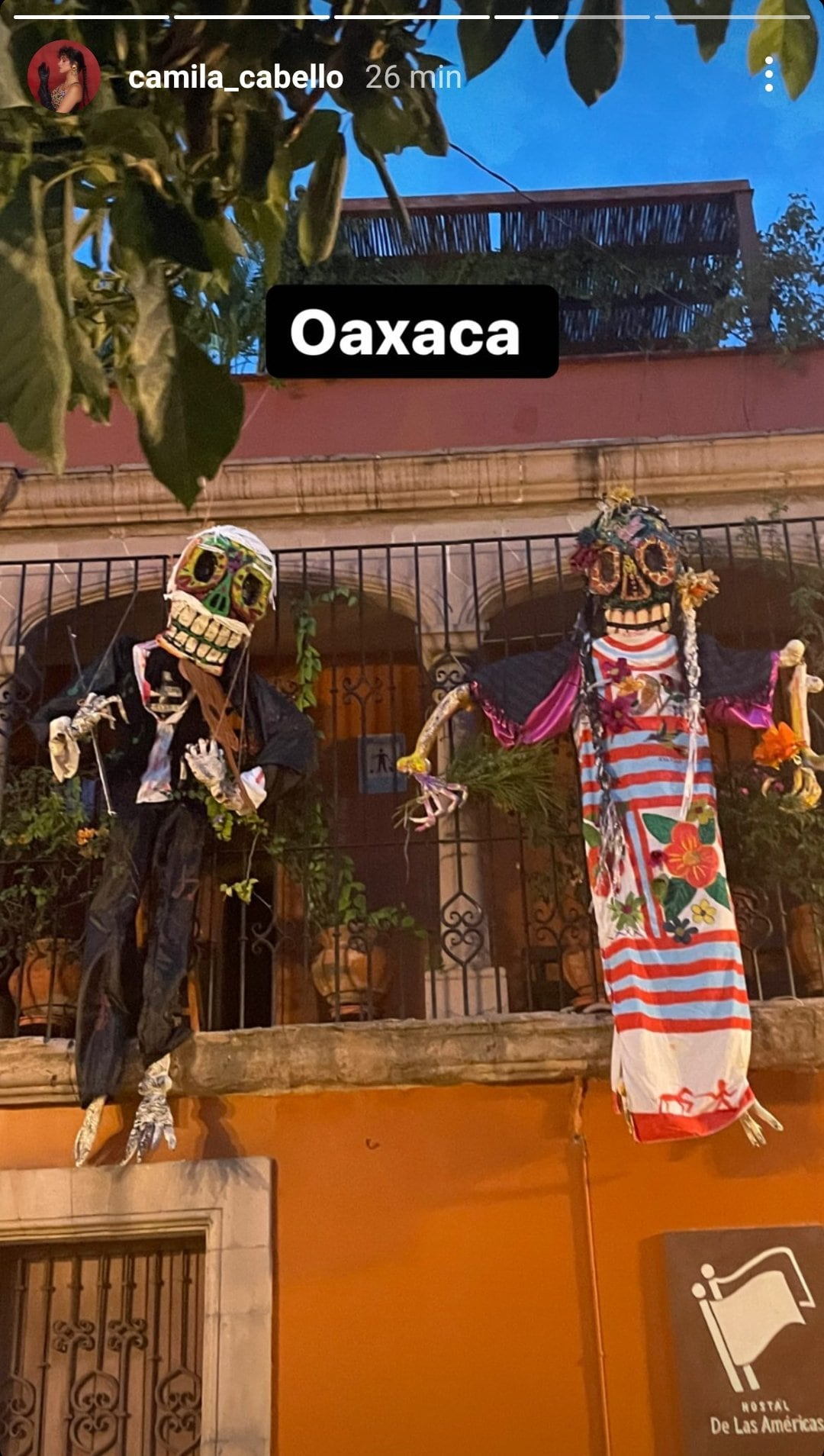 Camila Cabello de visita en Oaxaca