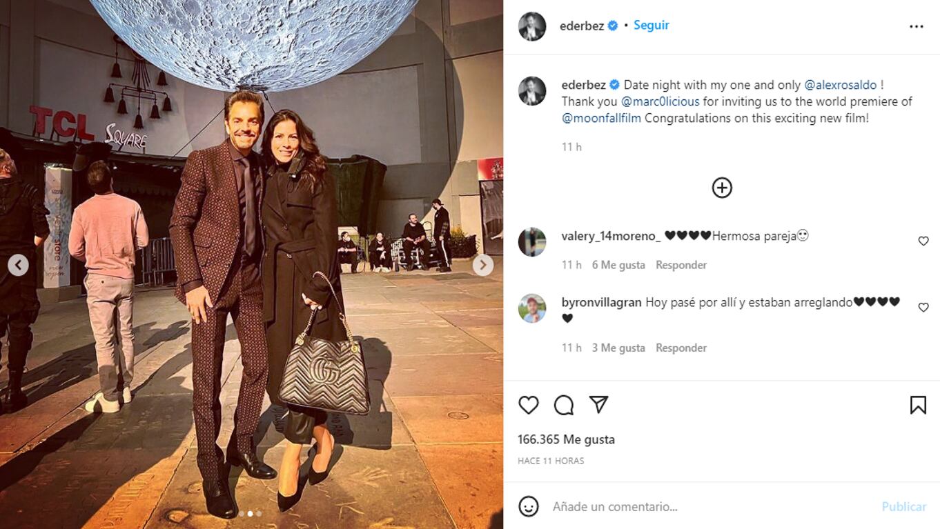 Eugenio Derbez y Alessandra Rosado