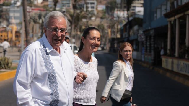 Claudia Sheinbaum se reunió con el gobernador Rubén Rocha Moya