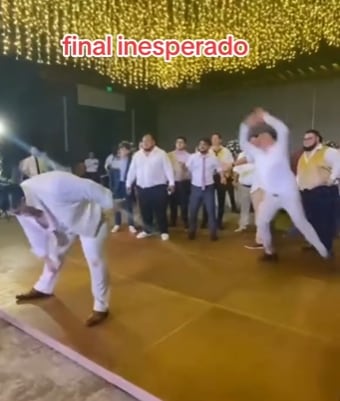 Final esperado ocurre en una boda y TikTok lo grabó todo