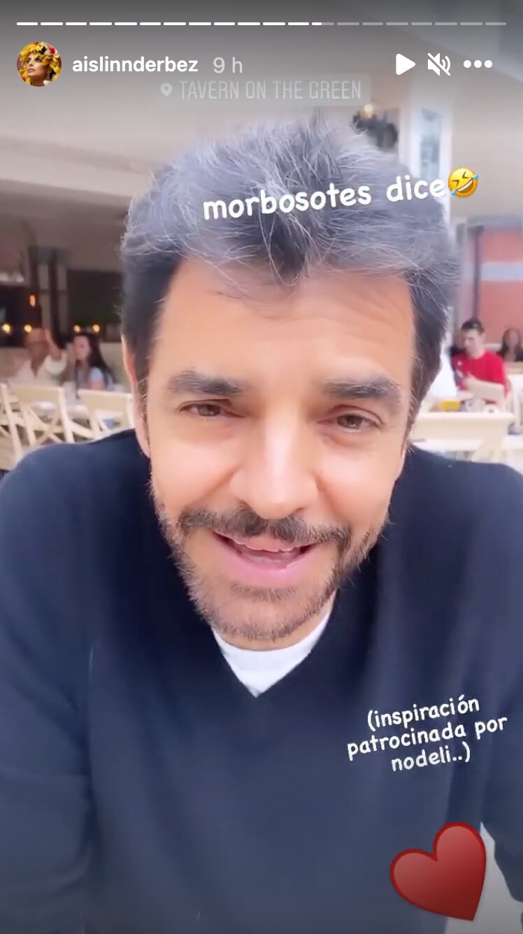 Aislinn Derbez y Eugenio Derbez
