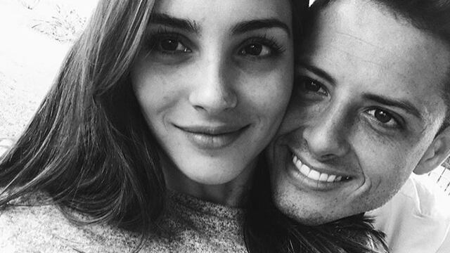 Andrea Duro y Chicharito