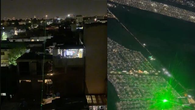 Puntero láser, TikTok