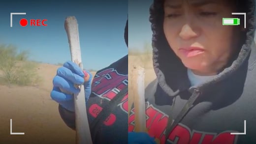 “Vamos a casa”: Ceci Flores halla restos de su hijo tras años de búsqueda