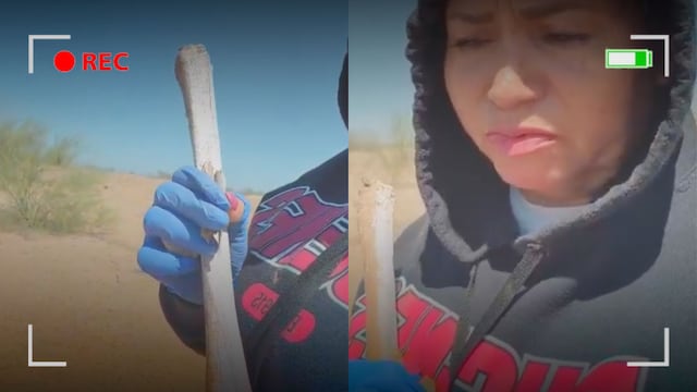 Ceci Flores halló los restos de su hijo Marco Antonio