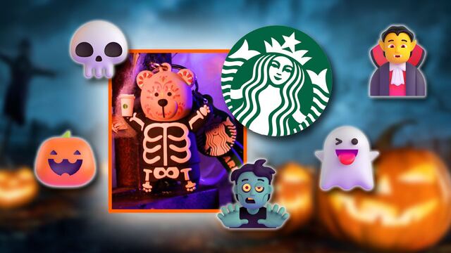Llavero Bearista de Halloween en Starbucks