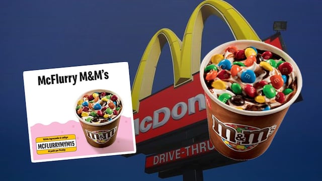 McFlurry M&M's de McDonald's