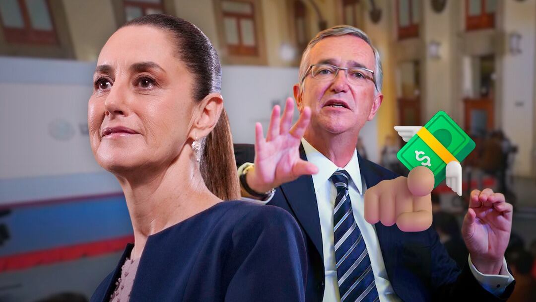 Claudia Sheinbaum acusa de “defraudación” a Ricardo Salinas Pliego y exige pago pendiente en la mañanera