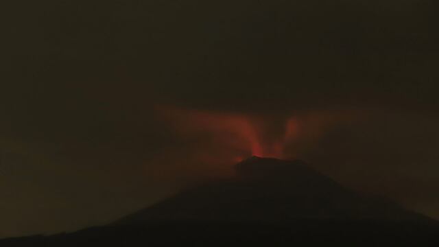 Se estaría formando domo de lava en volcán Popocatépetl