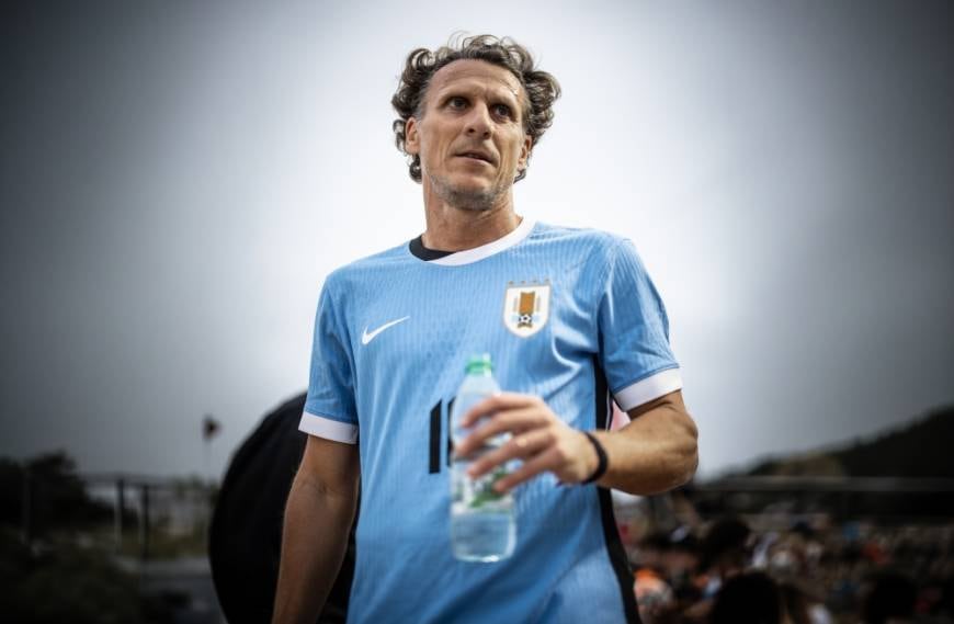 Diego Forlán es considerado una leyenda en el futbol de Uruguay