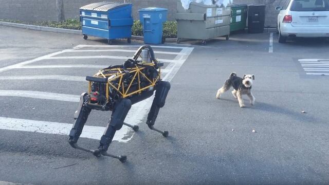 Perro robótico de Boston Dynamics
