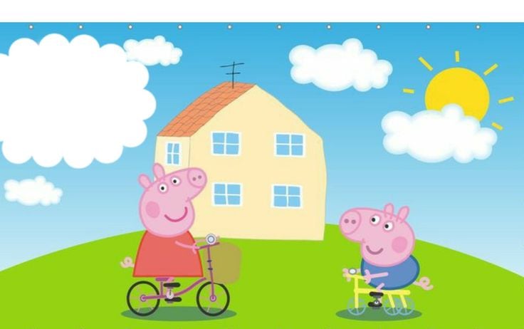 Fondos de pantalla de Peppa Pig y su hermano George gratis para computadora