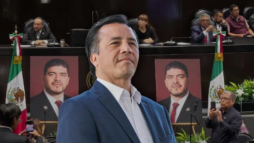 Cuitláhuac García asiste al homenaje de Zenyazen Escobar sin invitación