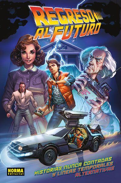 Portada del Comic Volver al Futuro