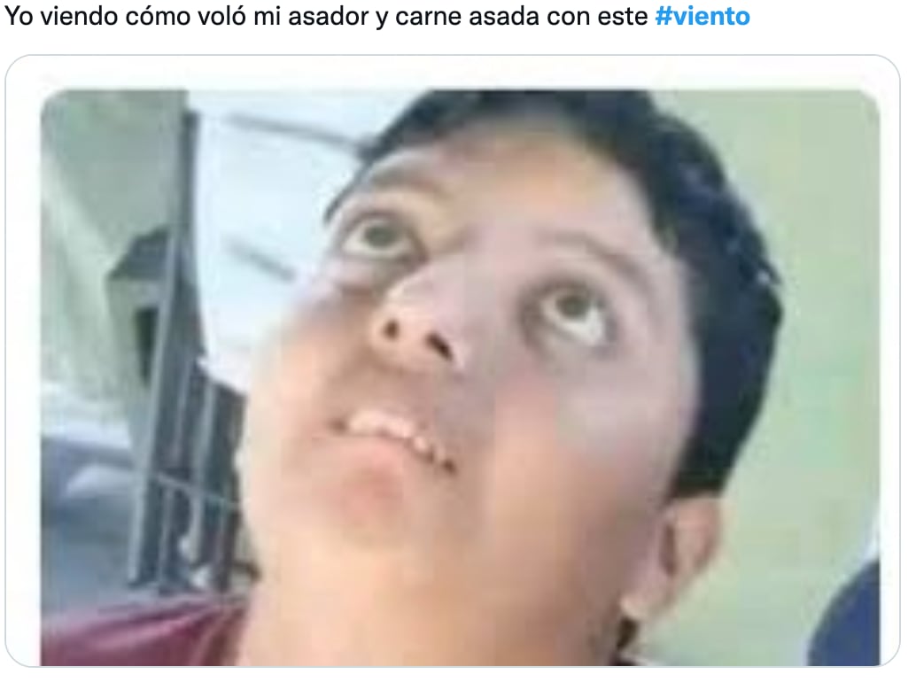 memes sobre el viento en CDMX el 22 de mayo 2022