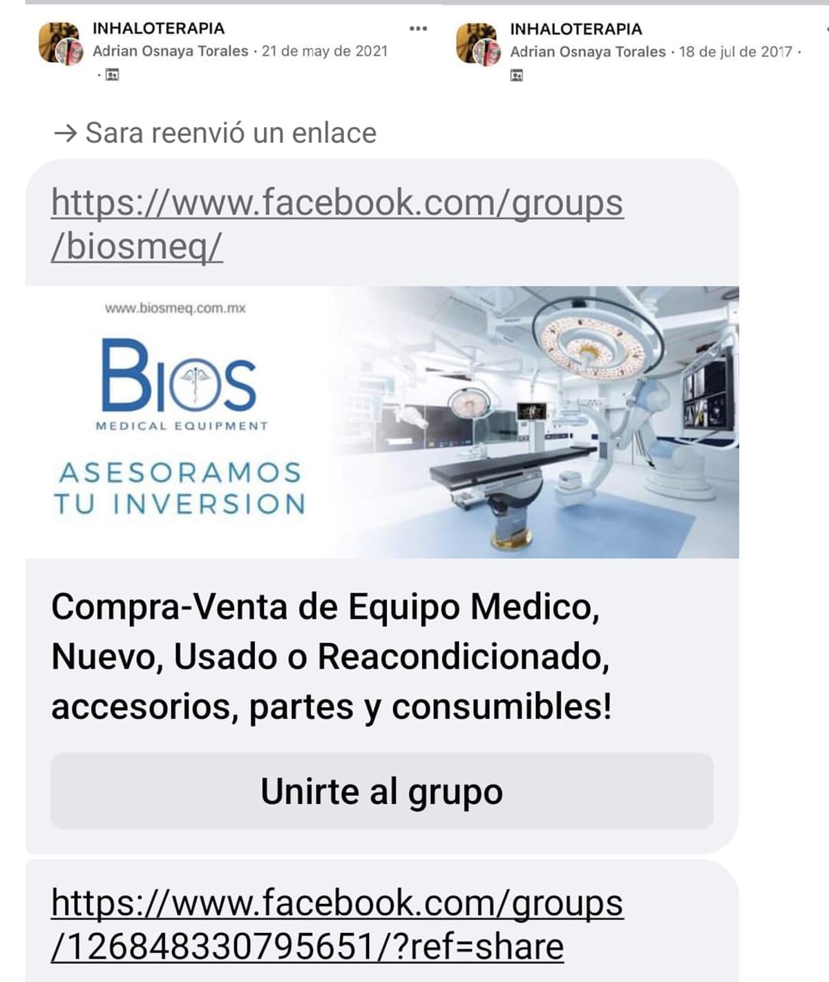 Adrián Osnaya Torales encargado del Servicio de Inhaloterapia pone en venta medicamento del ISSSTE por redes
