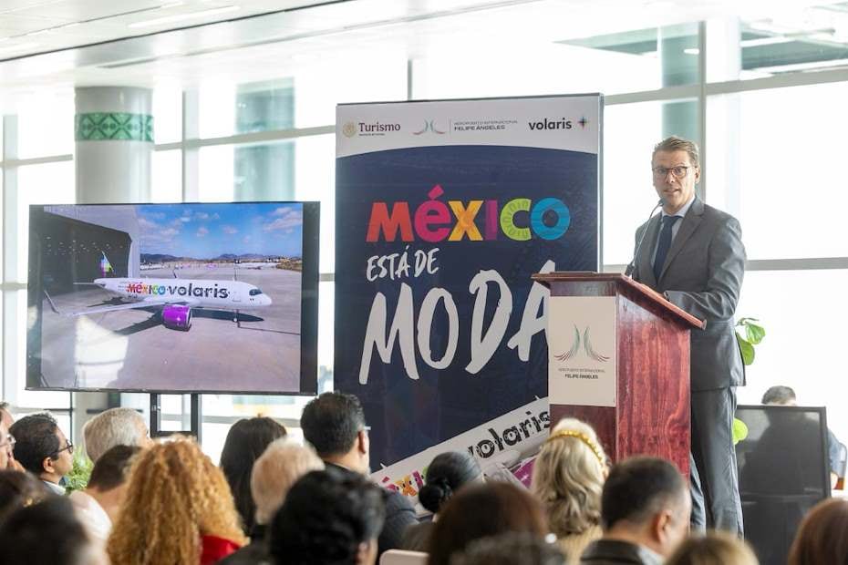La aeronave “El Embajador” recorrerá destinos estratégicos para fortalecer la presencia internacional de México.