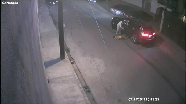 Agresión contra mujer en Saltillo.