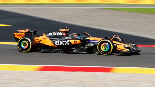 Oscar Piastri dominó las prácticas libres previo al Gran Premio de Bélgica de la Fórmula 1.