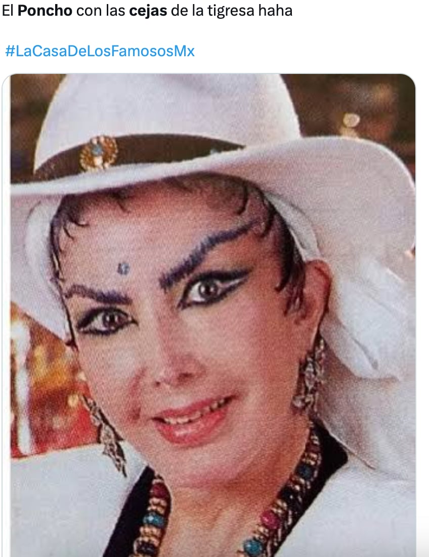 Poncho de Nigris y sus cejas desatan memes en redes sociales