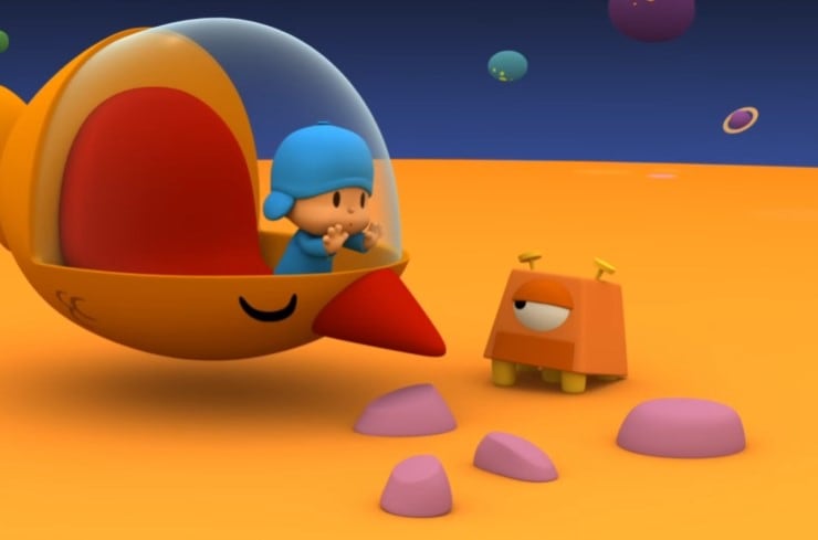 El desayuno de Pocoyó, capítulo corto en YouTube