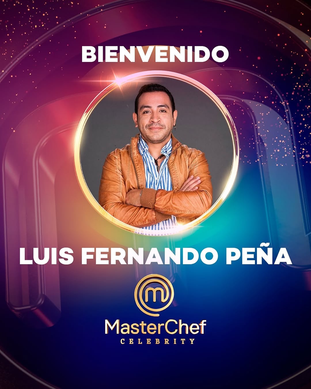 Luis Fernando Peña se une a MasterChef Celebrity 2025