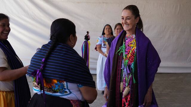 Claudia Sheinbaum es llamada "Nana" en Cheranástico