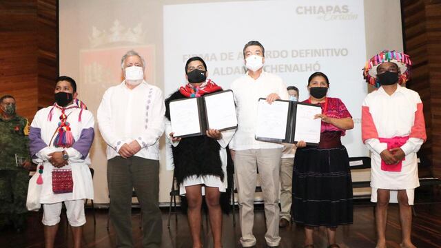 Acuerdo Aldama/Chenalhó.